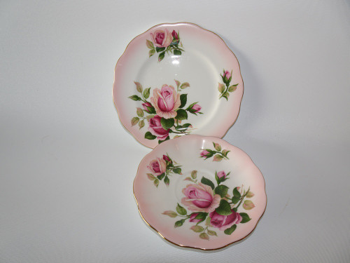 Royal Albert Butter Plate and Saucer Roses