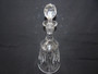 Lovely vintage French Baccarat crystal decanter with replacement stopper.