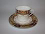 Shore and Coggins Imari pattern trio with swags of garlands dated 1920-1930