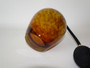 Vintage Murano gold leaf art glass perfume atomizer with controlled bubbles