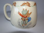 Royal Doulton Bunnykins mug featuring family breakfast scene by Barbara Vernon