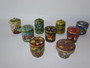 A set of 9 cloisonne box collection by Gu Yi Zhai Zang (Peking Jewellry Company) circa 1960s in various designs, marked to base
