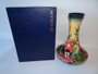 Moorcroft Sturt Pea limited edition vase number 2 of 100 signed and presented in original box