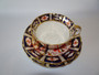 Royal Crown Derby Imari 2451 Large Teacup Trio