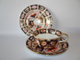 Royal Crown Derby Imari 2451 Large Teacup Trio