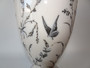 19th Century Grey Opaline Glass Vase