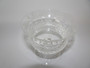 Vintage Edinburgh Thistle Crystal Peach Melba Glass