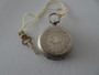 Swiss Silver Key Wind and Open Face Pocket Watch