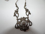 Australian Lega art nouveau style sterling silver and marcasite necklace number 202 dated 1948-1950.