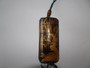 19th century Japanese Kajikawa signed four-case lacquer inro with gold willow trees, birds, crescent moon and river landscape.