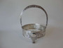 Marple Antiques Victorian Silver Plated Basket with Glass Bowl Insert