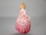 Vintage Royal Doulton "Rose" HN1368 figurine in pink dress, 12cm porcelain collectible