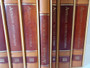1987 First Edition Deluxe Limited Edition "Australians" book set – 11 leather-bound volumes with cover cases, including oversized Historical Atlas