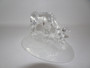 Vintage Italian crystal horse and colt sculpture, circa 1970s, 16cm x 9cm