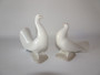 Nao Pair of Doves – vintage Spanish porcelain figurines circa 1980 (14cm x 12cm)