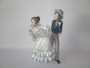 Nao by Lladro 1992 flamenco dancers figurine by Jose Roig, porcelain collectible couple dancing