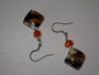 Helena Murano glass necklace, bracelet and earrings set with double-strand pastel beads and matching long drop earrings