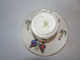 Samuel Radford WWI commemorative teacup and saucer featuring Union Jack and Australian flags celebrating HMAS Sydney and SMS Emden naval battle