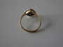 Antique Art Deco 10ct gold and diamond cluster daisy ring circa 1920s size P