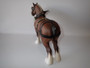 Beswick Burnham Beauty shire horse figurine in full harness circa 1970s