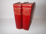Two volume red cloth set of Winston Churchill The World Crisis with gilt titles