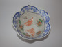 Yang Cheng hand-painted porcelain bowl with carp and floral decoration