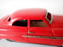Vintage Japanese tin litho Ford Crestliner friction motor toy car in red, 17.5 cm long