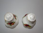 Royal Albert Old Country Roses vintage salt and pepper shakers in bone china