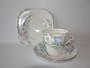 Vintage Bell China trio with lily decoration including cup saucer and plate