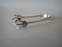 Late Victorian Mappin & Webb Princes Plate silver plated claw sugar tongs RD71552 11cm