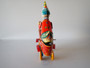 Vintage German wind-up tin duck toy Nürnberger Blechspielwaren with box and certificate 22cm