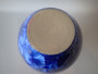Rod Page Australian studio pottery vase sapphire blue crystalline glaze circa 1980s