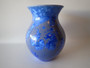 Rod Page Australian studio pottery vase sapphire blue crystalline glaze circa 1980s