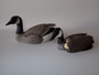 Roger Desjardins Canada goose pair hand painted wildlife carving circa 1980s