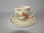 Vintage Royal Doulton Bunnykins Tea Time cup and saucer tea party scene