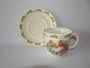 Vintage Royal Doulton Bunnykins Tea Time cup and saucer tea party scene