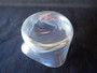 Set of six John Walsh iridescent glass finger bowls antique Birmingham hand blown ruffled rims