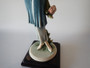 Vintage Giuseppe Armani Sunny handpainted Italian porcelain figurine of elegant lady in blue Edwardian gown and floral hat