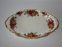 Royal Albert Old Country Roses Regal Tray with floral pattern and gold trim