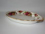 Royal Albert Old Country Roses Regal Tray with floral pattern and gold trim