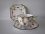 Shelley Queen Anne Trio Garland of Fruit Pattern 11501 circa 1926 English porcelain tea set
