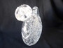 Rare Edwardian hand cut crystal whisky decanter with original stopper circa 1900