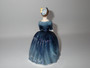 Royal Doulton Cherie HN2341 figurine in a flowing blue gown designed by Margaret Davies.