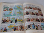 Set of four vintage Tintin Magnet Edition books by Hergé featuring Lake of Sharks, Land of Black Gold, The Castafiore Emerald and The Shooting Star.