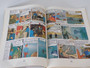 Set of four vintage Tintin Magnet Edition books by Hergé featuring Lake of Sharks, Land of Black Gold, The Castafiore Emerald and The Shooting Star.