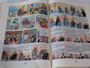 Set of four vintage Tintin Magnet Edition books by Hergé featuring Lake of Sharks, Land of Black Gold, The Castafiore Emerald and The Shooting Star.