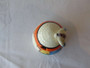 Clarice Cliff Fantasque Balloon Trees beehive honey pot with colourful Art Deco design