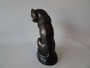 Marple Japanese Bronze Okimono Seated Cat