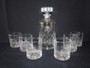 Marple Antiques Rare Handblown Glass Decanter and Whiskey Glasses University of Sydney