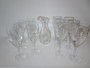Vintage Waterford Crystal Imprint glassware set by John Rocha including carafe, red and white wine glasses